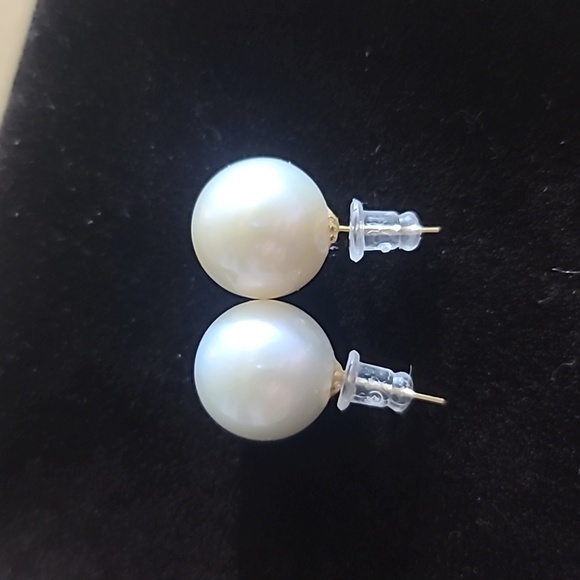 Real Pearl Earrings - Picture 1 of 1